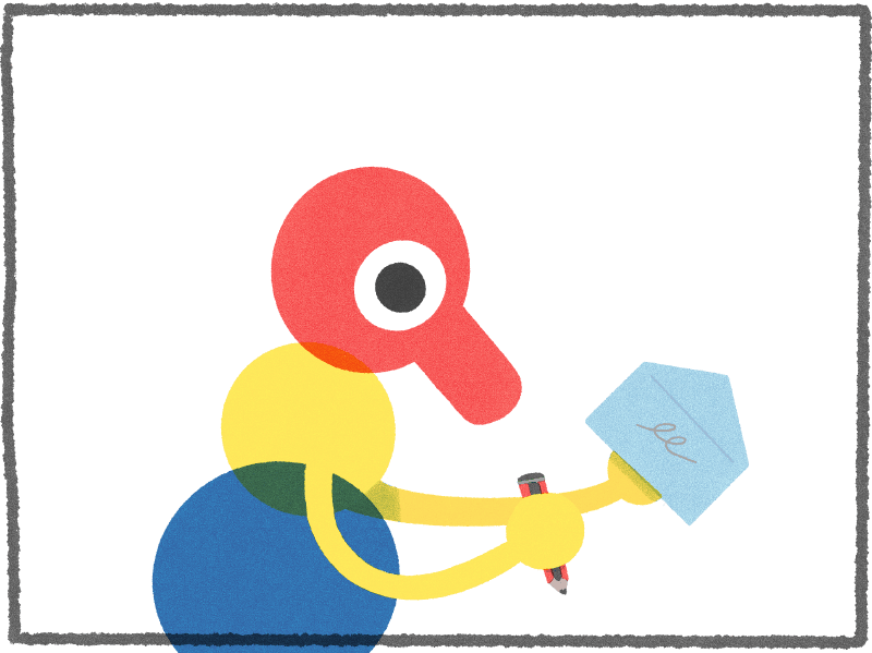 Address an envelope to your own house…